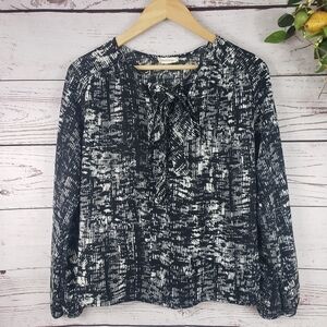 PEACH ROYAL Pheasant Style Top/Blouse Size S